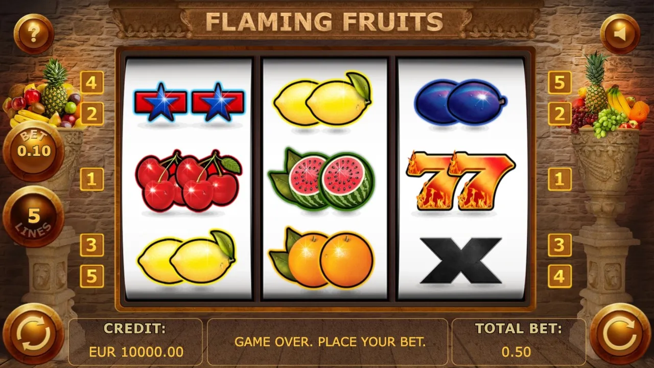 Flaming Fruits