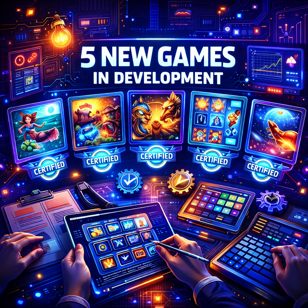 Five New BetInsight Games in Development and Certification